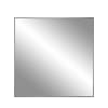 Miroir carré en métal 60x60cm noir