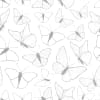 Papier peint butterflies gris