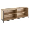 Mueble bajo para televisor navan 147x41x605cm conglomerado madera ind