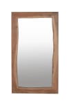 Miroir en manguier marron