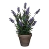 Künstlicher blauer Lavendel im Blumentopf, H33