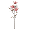magnolia artificiale color rosa h. 54 cm