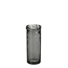 Jarrón de vidrio reciclado gris alt. 28