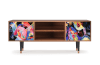 Mueble de TV multicolores 2 puertas L 170 cm