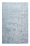 Tapis en microfibre doux et dense bleu ciel chiné 120x170