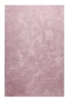 Tappeto in morbida microfibra densa rosa antico 120x170