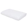 Maxi drap de bain uni en coton blanc 90x150