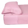 Funda de almohada 135cm 100% algodón rosa