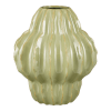 Jarrón de cerámica verde claro alt. 28