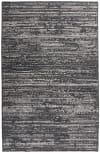 Tapis de salon en polyester gris 120x170 cm