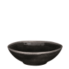 Schüssel aus schwarzer Keramik D23,5