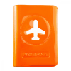 Protège passeport happy flight pvc orange