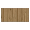 Cabecero de madera maciza en tono envejecido de 200x75cm