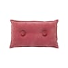 Coussin en coton rose 30 x 50 cm