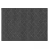 Outdoor-Teppich aus Polypropylen, 200 x 290 cm, schwarz