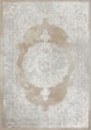 Orientalischer Vintage Teppich Beige/Weiß 120x170