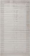 Gestreifter Skandinavischer Teppich Beige/Weiß 80x150
