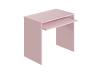 Mesa de escritorio rosa