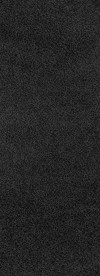 Tapis de Couloir Shaggy Moderne Noir 80x220