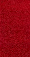 Alfombra shaggy moderna rojo 80x150