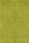 Moderner Hochfloriger Shaggy Teppich Grün 200x290