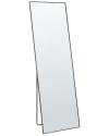 Espejo de pie en metal negro 156x50