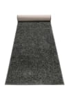 Tapis Couloir Shaggy 80x300cm - Style Scandinave Gris Crème - Poils Longs Doux