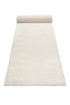 Tappeto Passatoia Essence In Pelo Lungo - 100 X 250 Cm, Colore Crema Beige, Morbido E Isolante, Per Soggiorno E Ingresso