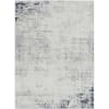 Alfombra abstracta moderna gris/azul 160x215