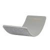Tabla de equilibrio gris con fieltro gris melange 80x30cm