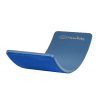Planche d'équilibre bleue avec feutre bleu 80x30 cm