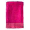 Frotteehandtuch Velours uni "Shady" 90x160 fuchsia