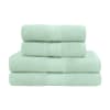 Ensemble de bain 4 pièces en coton Menthe