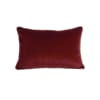 Housse de coussin en velours violet 40x65