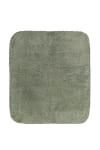 Kuscheliger Badteppich grün, waschbar und rutschhemmend 55x65