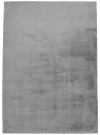 tapis de fourrure velours gris 80x150cm