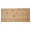 Tête de lit en bois de pin marron 120x60cm
