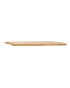 Étagère flottante en bois de sapin marron 100x3,2cm