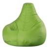 Puf reclinable para interior y exterior verde lima