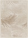 Tappeto Esterno/Interno Aspetto di Juta Beige/Avorio 200x275