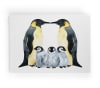 Peinture sur toile 60x40Impression de famille de pingouins
