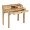 Skandinavischer moderner Schreibtisch aus Massivholz, 3 Schubladen