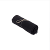 Mantel de lino negro 150x200
