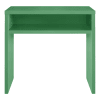 Console con piano resistente in MDF da 3cm verde smeraldo 80x30cm