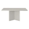 Table basse 100x50cm panneau stratifié de 3cm, taupe 100x60cm