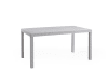 Table rectangulaire d'extérieur 150x90h74 cm blanc