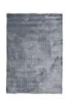 Tappeto a pelo alto 230 x 160cm - argento / blu