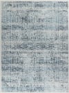Tappeto cotone blianco e blu 160 x 230 cm MENDERES