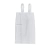 Robe de bain en coton à bretelles 450gr/m² Blanc L/XL