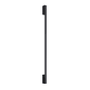 Lámpara de pared negro aluminio 3000k alt. 150 cm